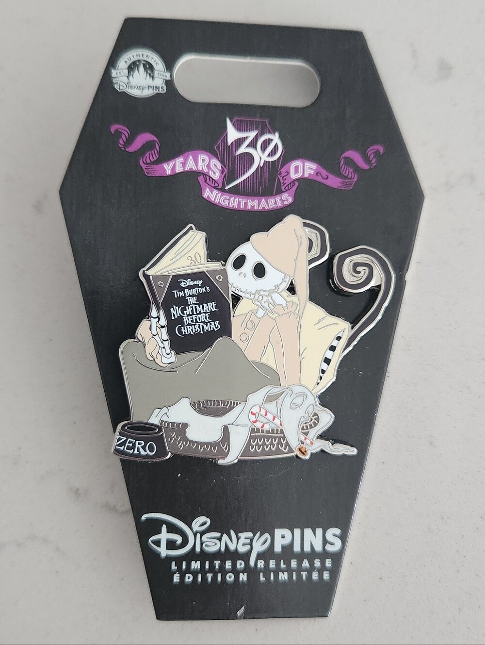 Disney 30 Yr Nightmare Before Christmas Pin
